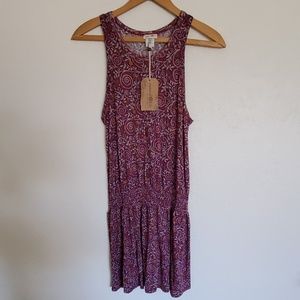 Natural Life drop waist floral dress M